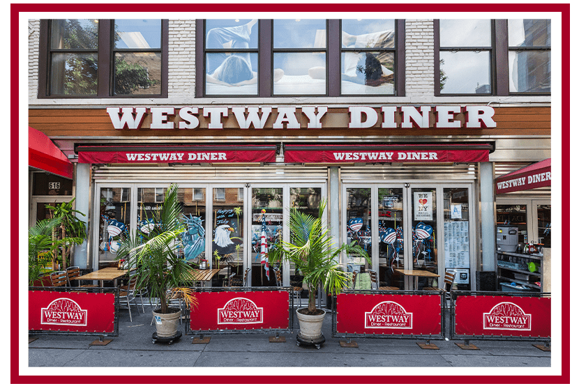 A true <strong>New York Diner </strong>experience.